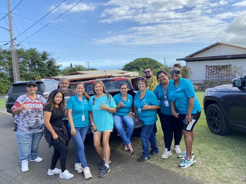 Community and healthcare partners at the hub
